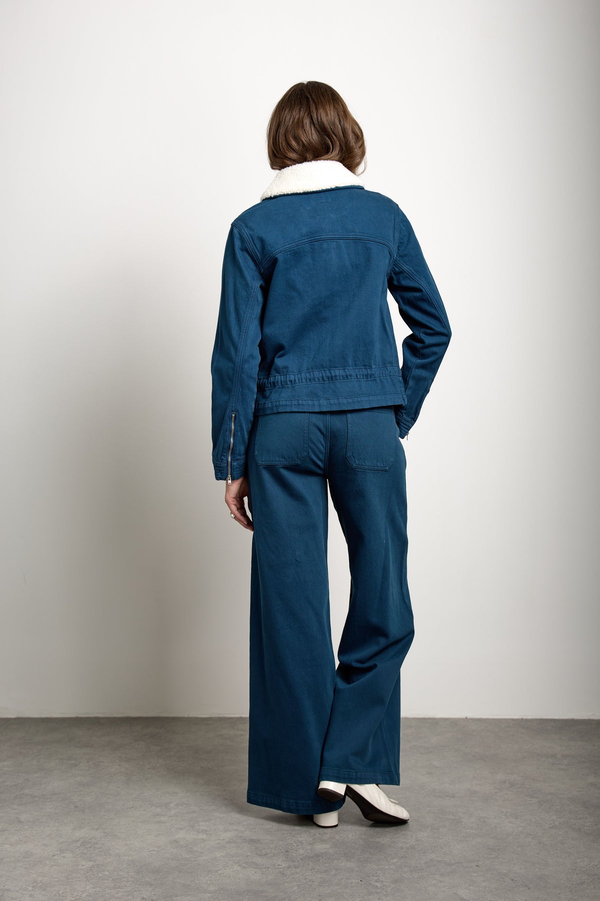 Bay Jean In Teal - seventy + mochi