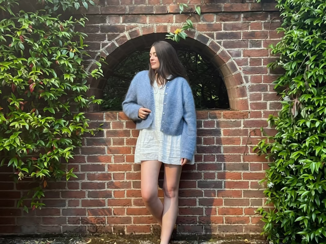 PRE-ORDER: Classic Cardigan - Soft Blue