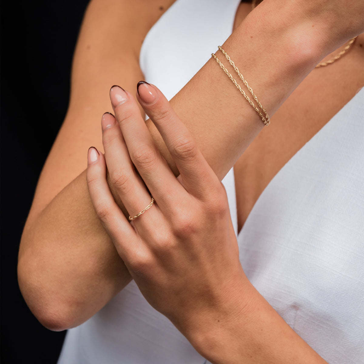 Coraline Layering Chain Bracelet