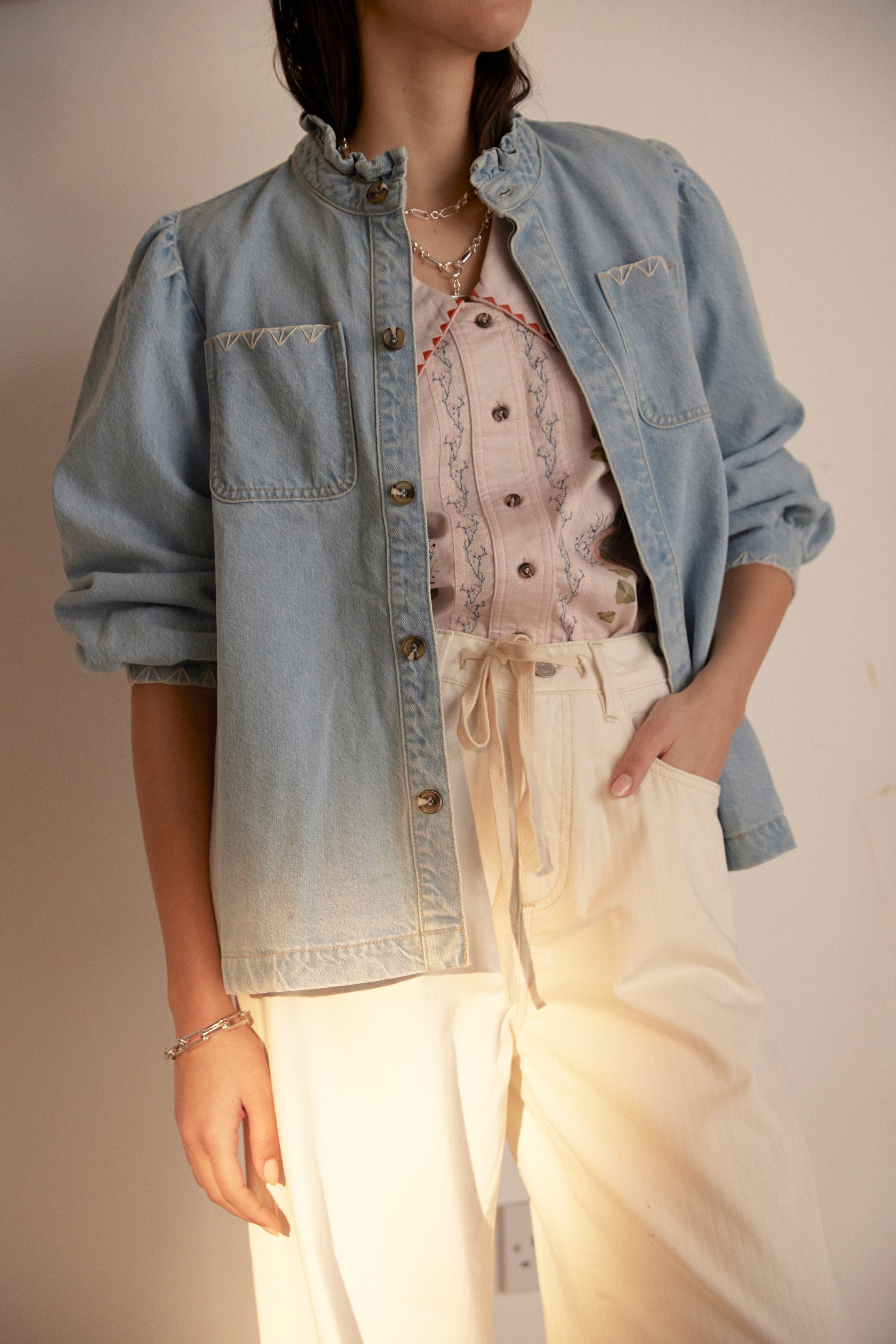 Dana Jacket in Sunbleached - seventy + mochi