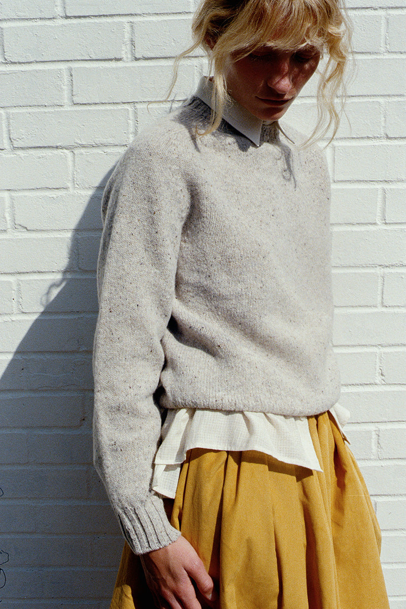 Tina Corduroy Midi Skirt Paprika