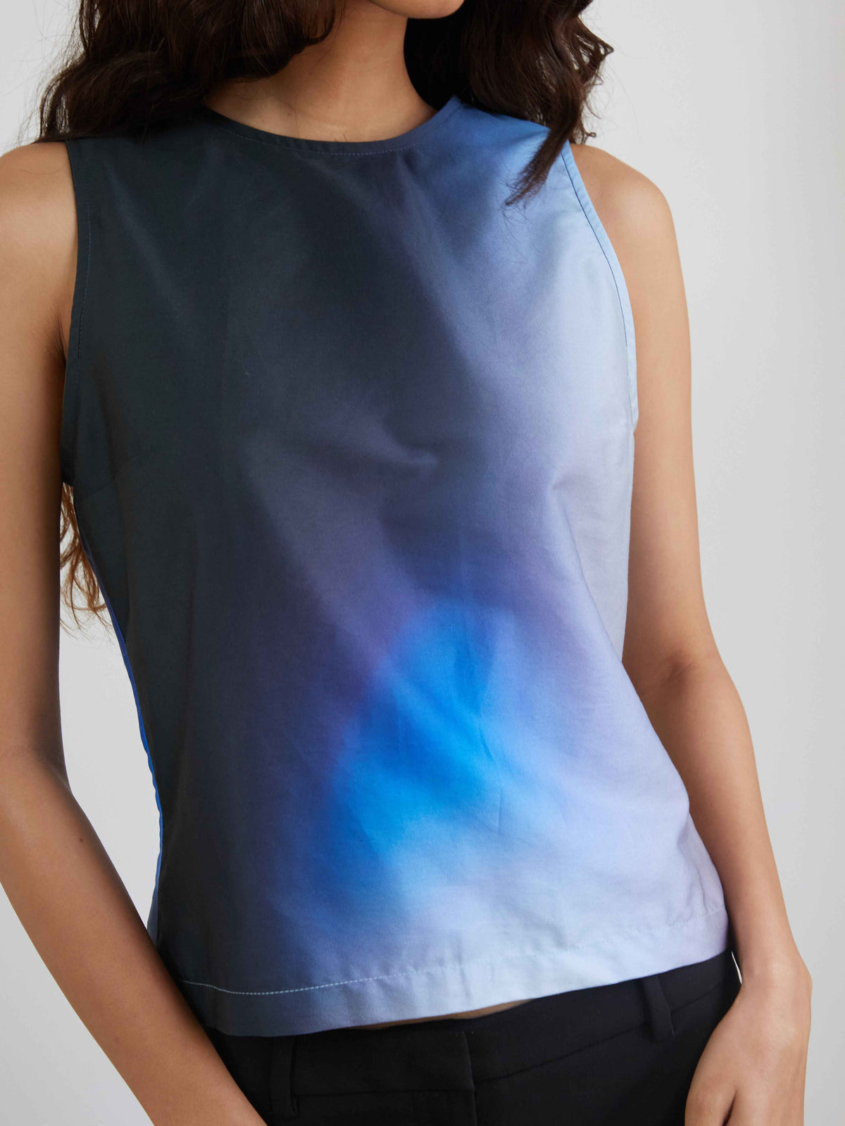 Prism Sleeveless Printed Top