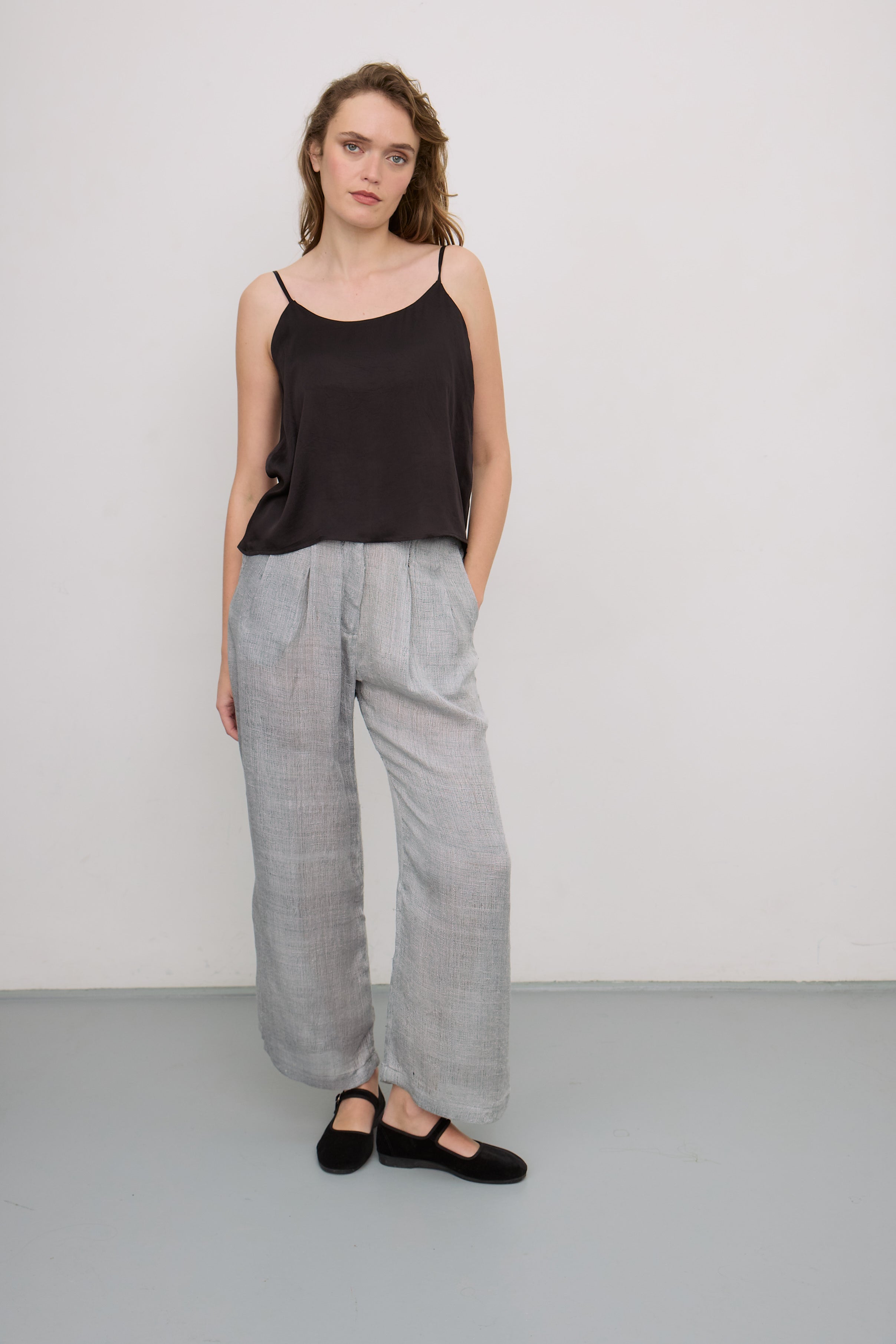 Awa Silk Base Top