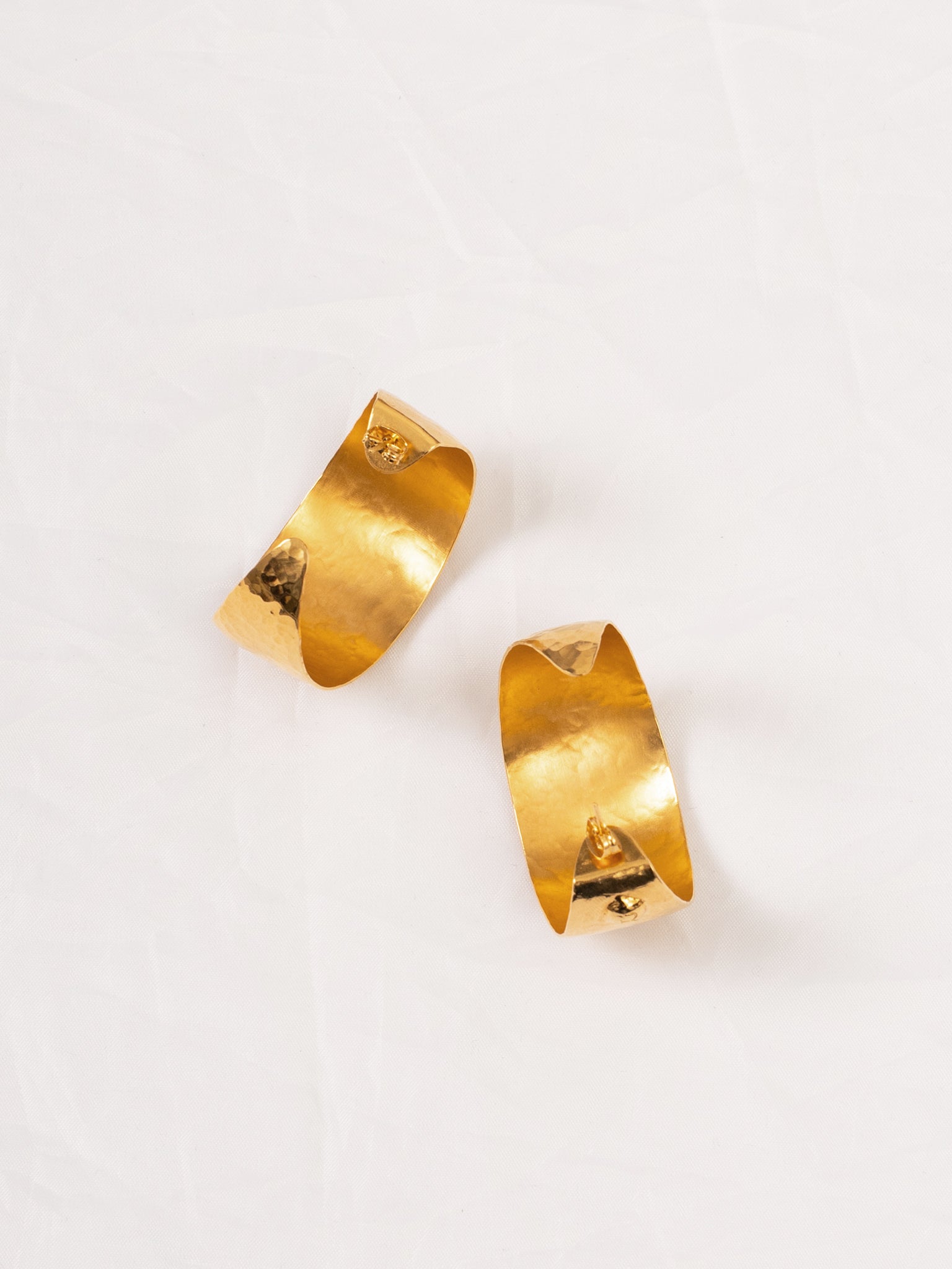 Rustic Earrings Gold