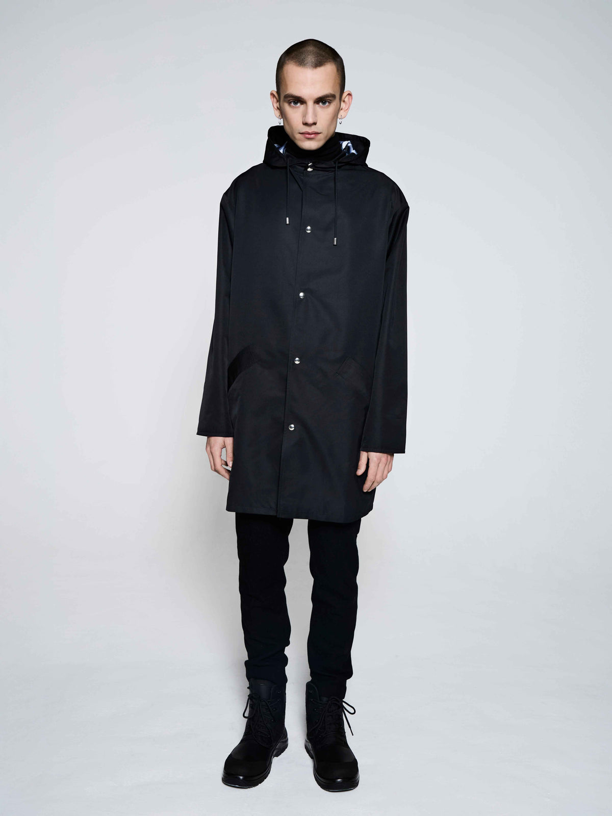 Arctic Optic Hooded Raincoat