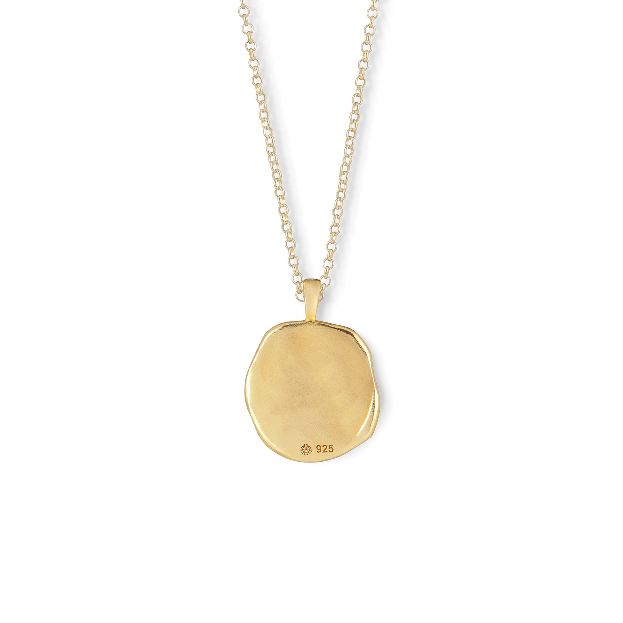 Cancer Zodiac Coin Pendant Necklace