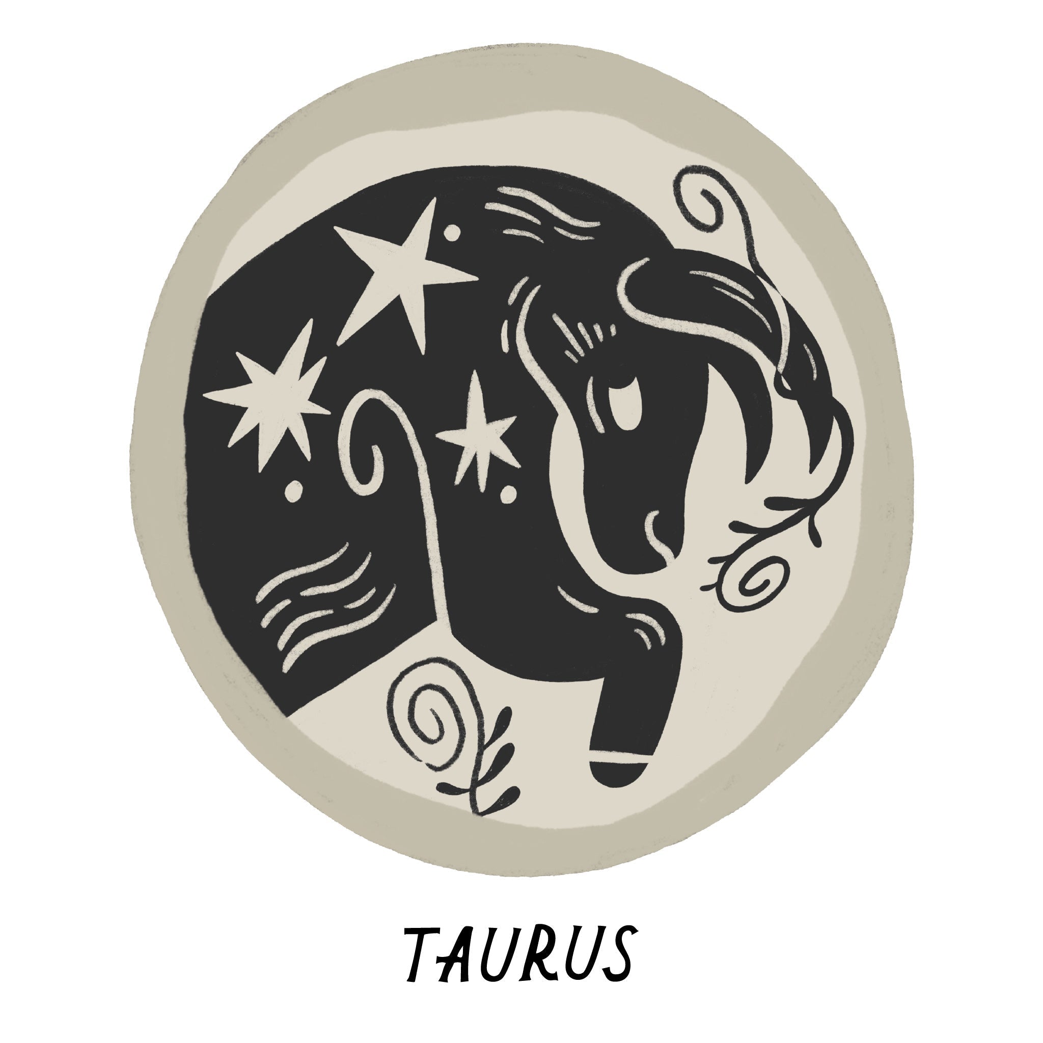 Taurus Zodiac Coin Pendant Necklace