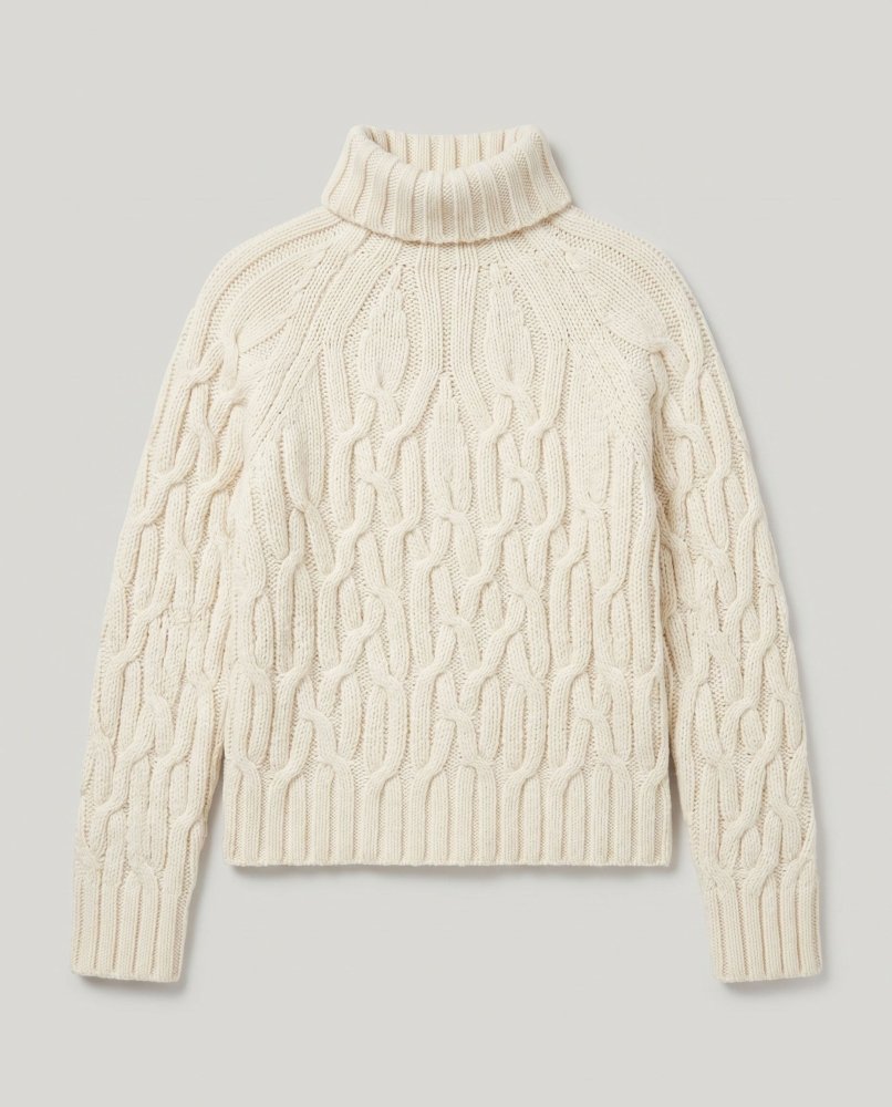 Bangos: Sea Salt Merino Wool Sweater