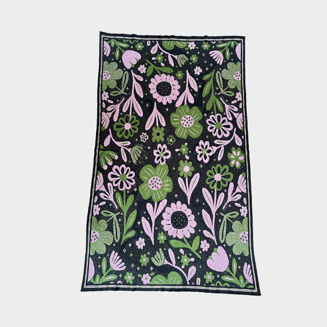 Bourton Blanket | Blackberry