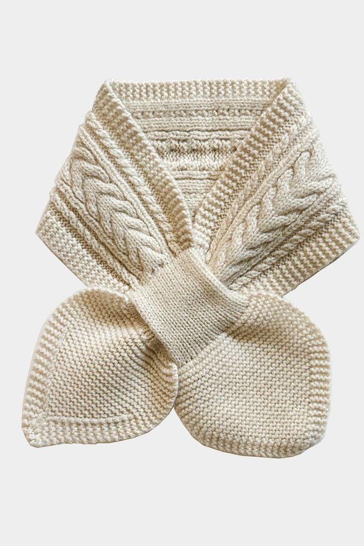 Paxford Shortie Scarf | Limestone
