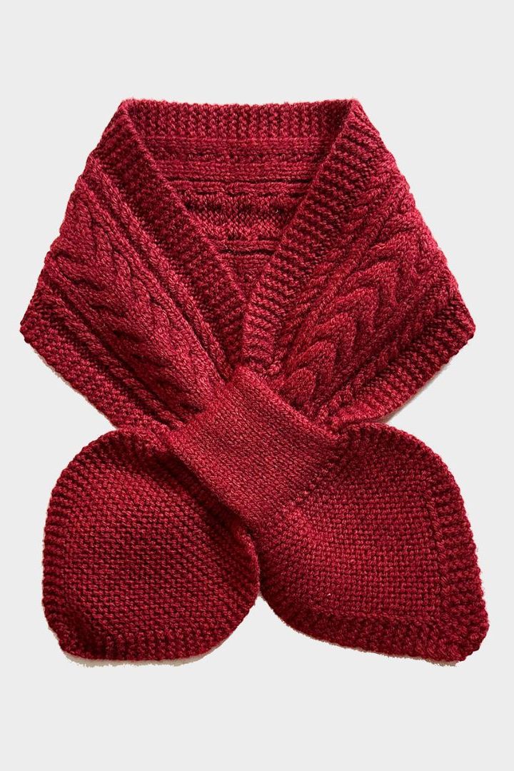 Paxford Shortie Scarf | Poppy