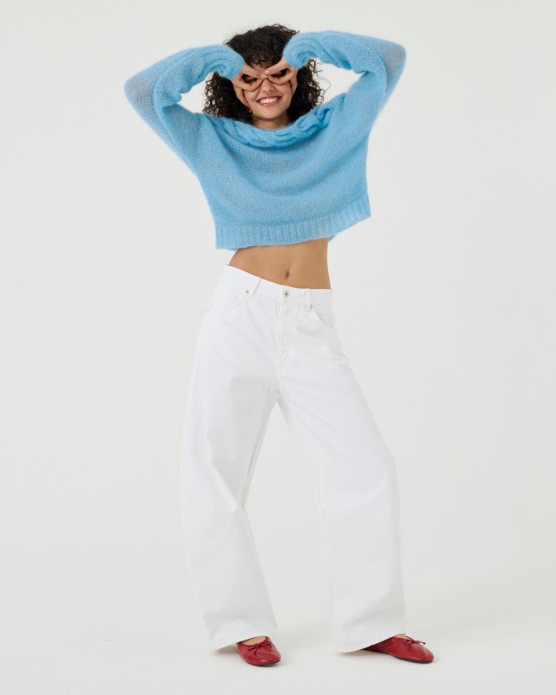 Jūra: Sea Glass Silk & Mohair Sweater