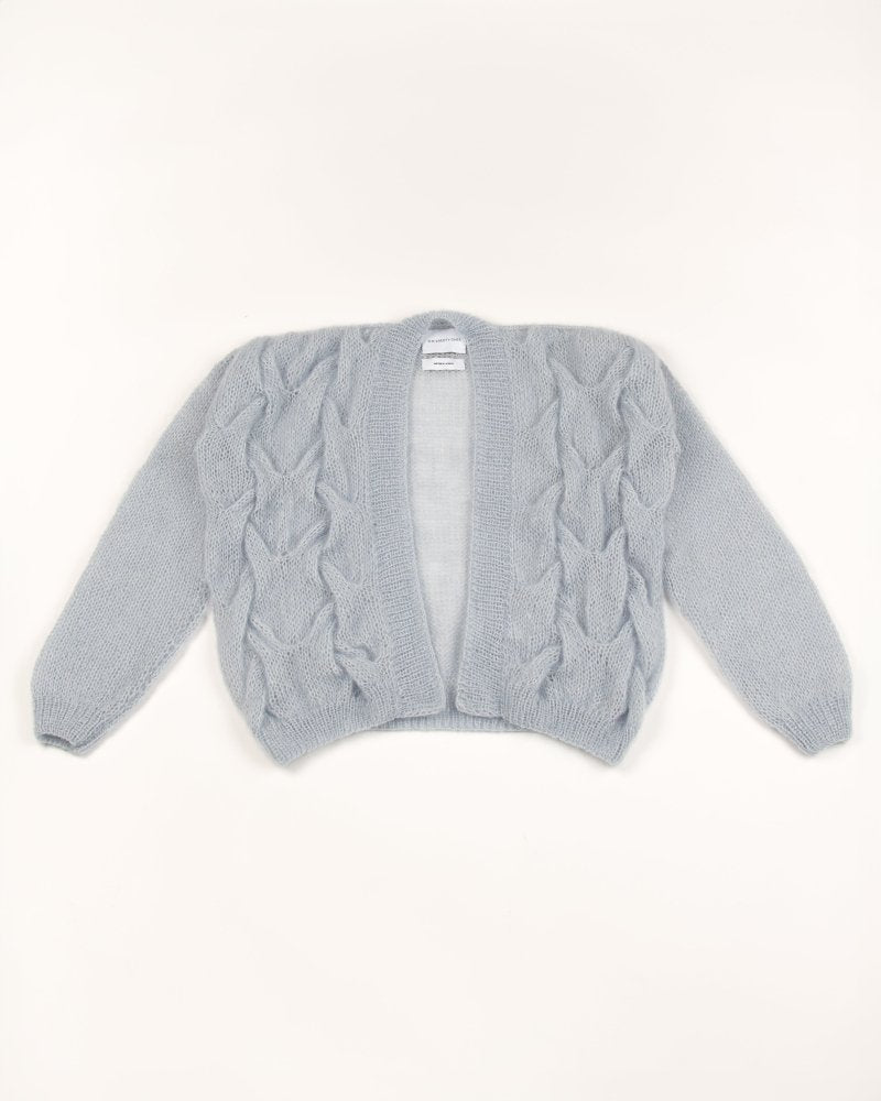 Twisted Erik: Dew Silk Mohair Cardigan