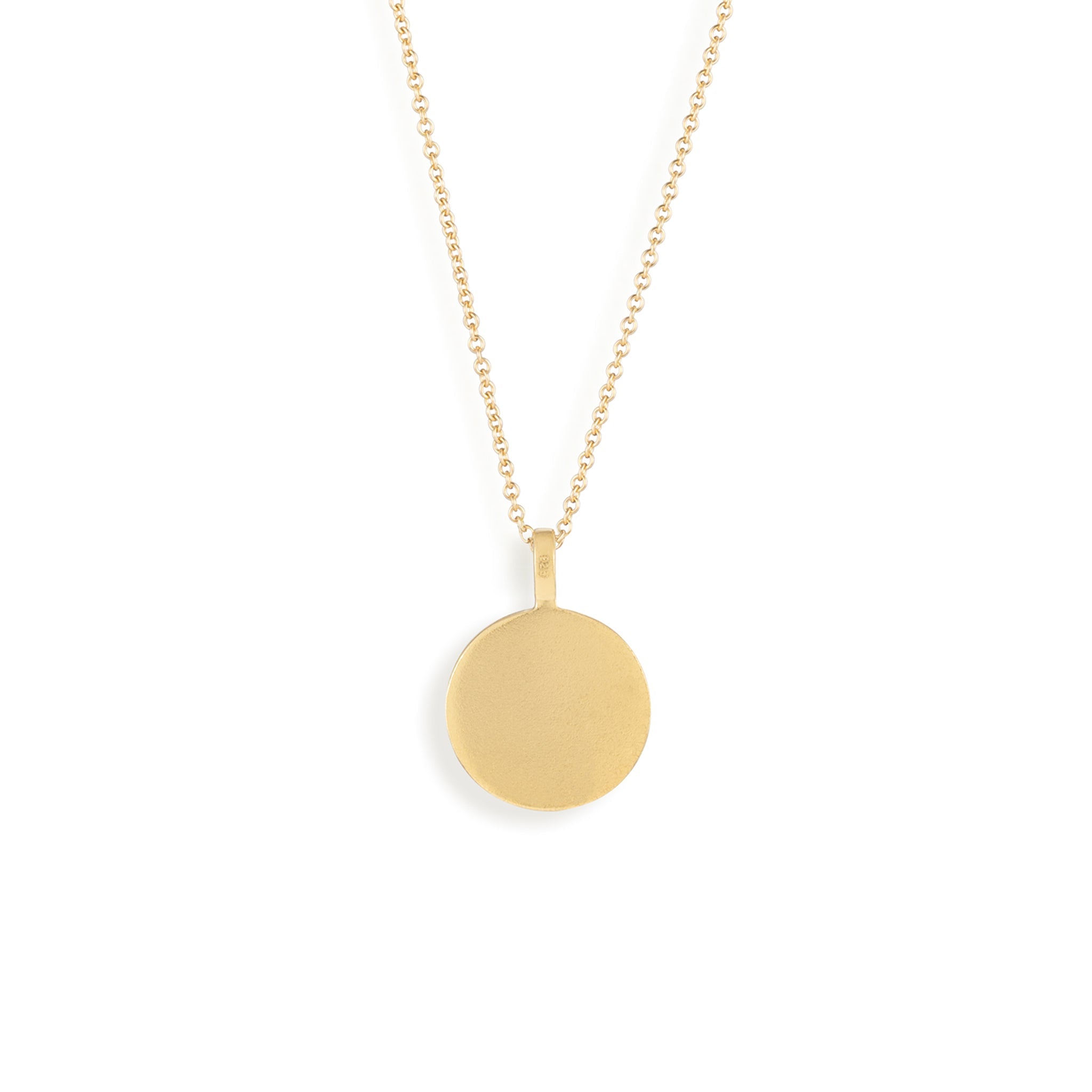 Mother of Pearl Porthole Necklace