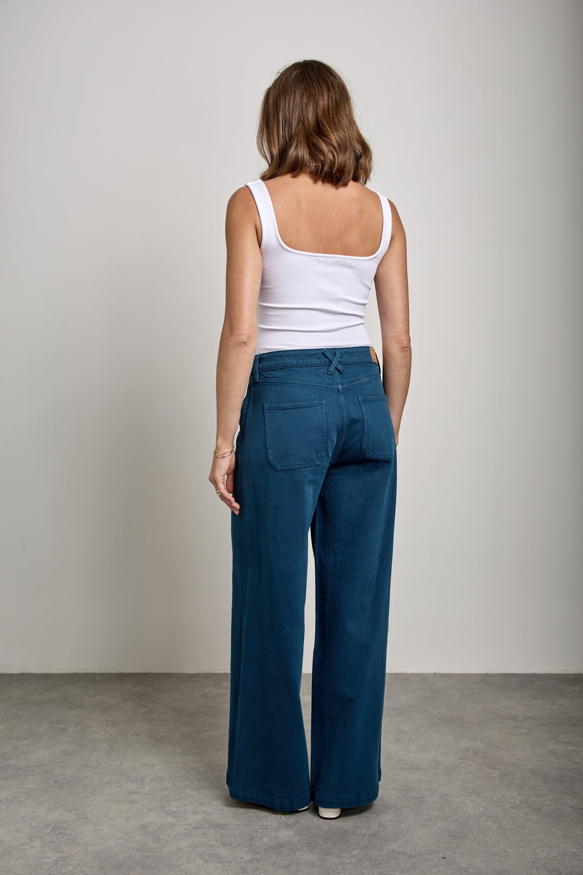Bay Jean In Teal - seventy + mochi