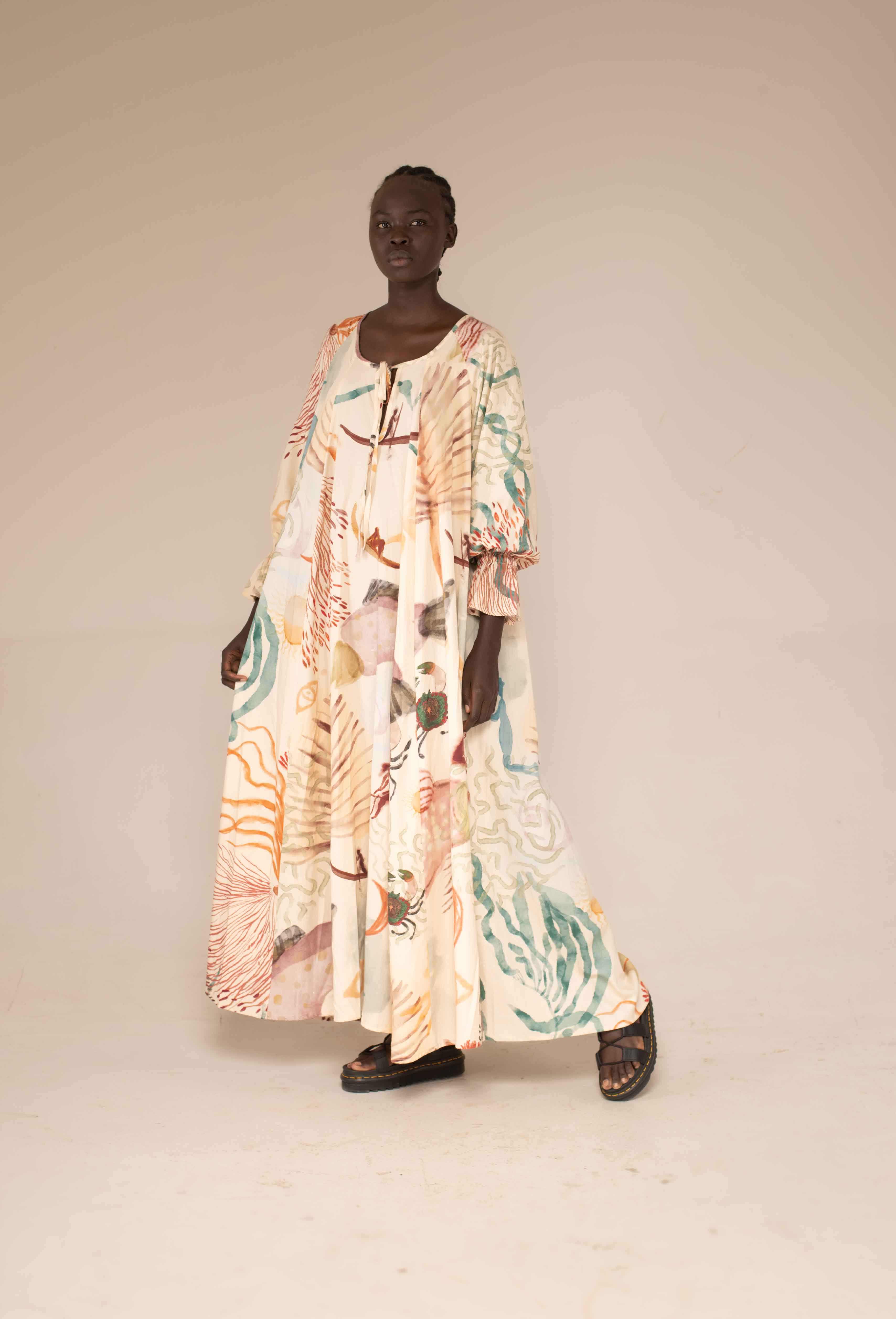 Maxi dress - Rain collector