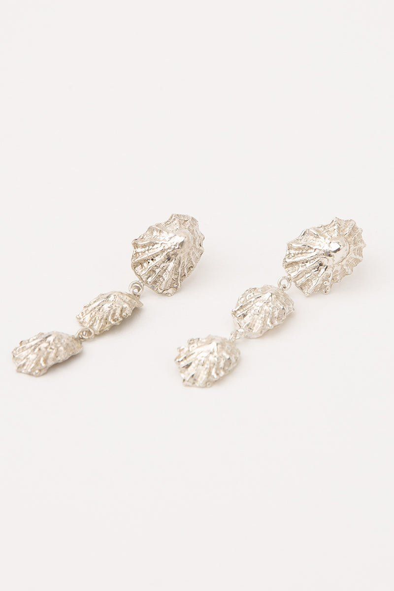 CONCHA EARRINGS GOLD