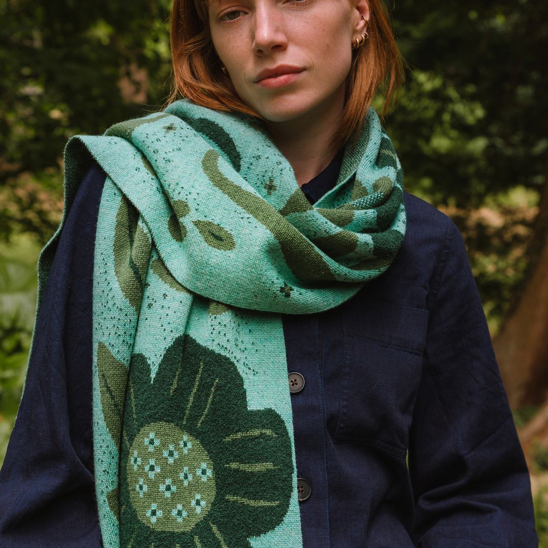 Hidcote Scarf | Peppermint
