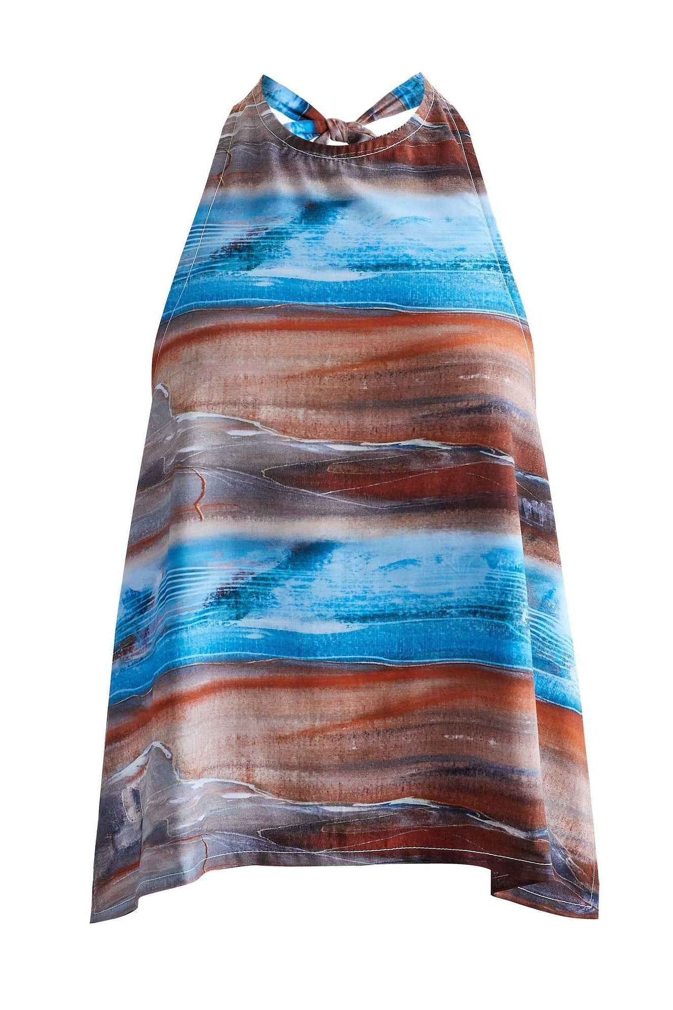 Blue Nude x Heidi Stutt Mesa Halter Top