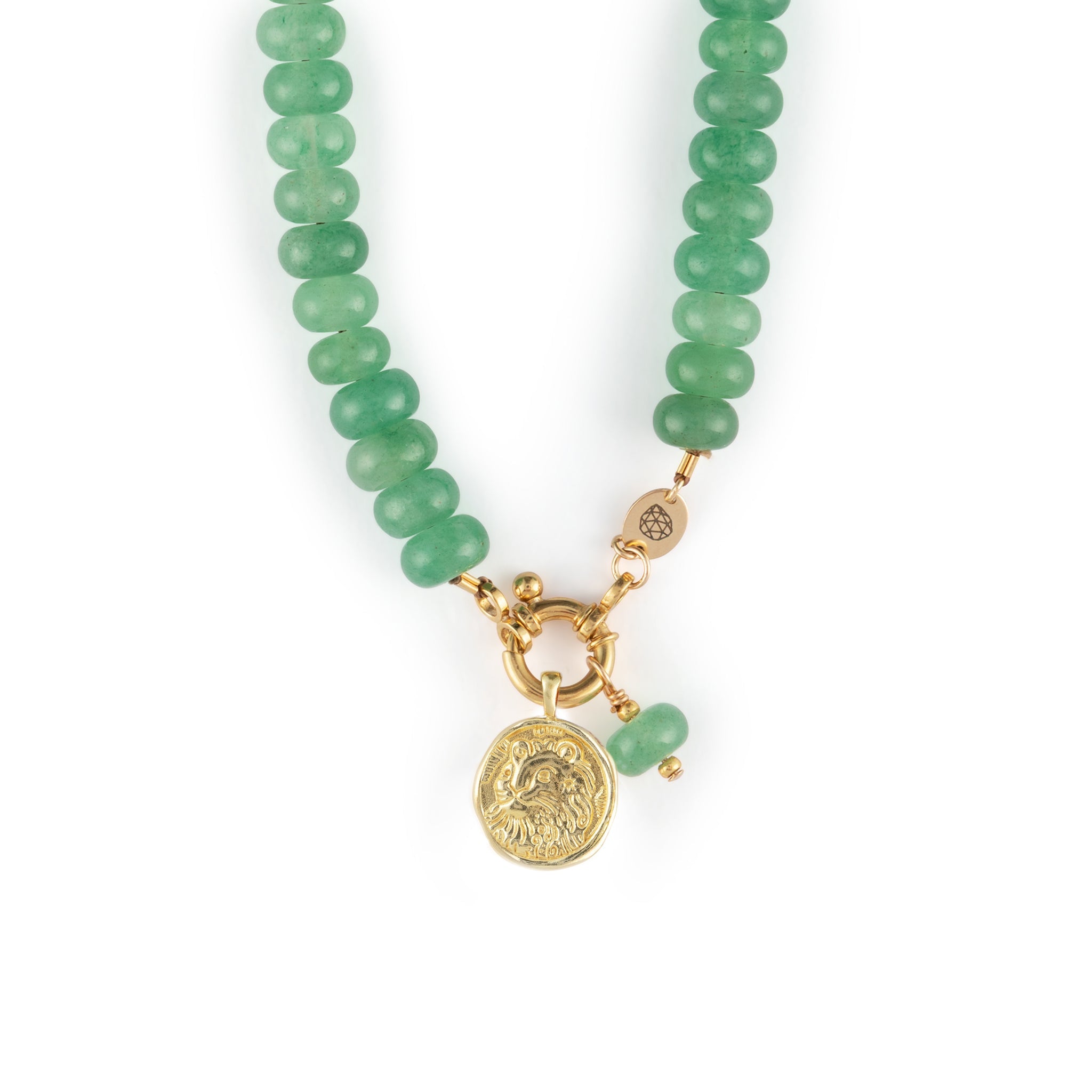 Leo Zodiac Coin Pendant Necklace
