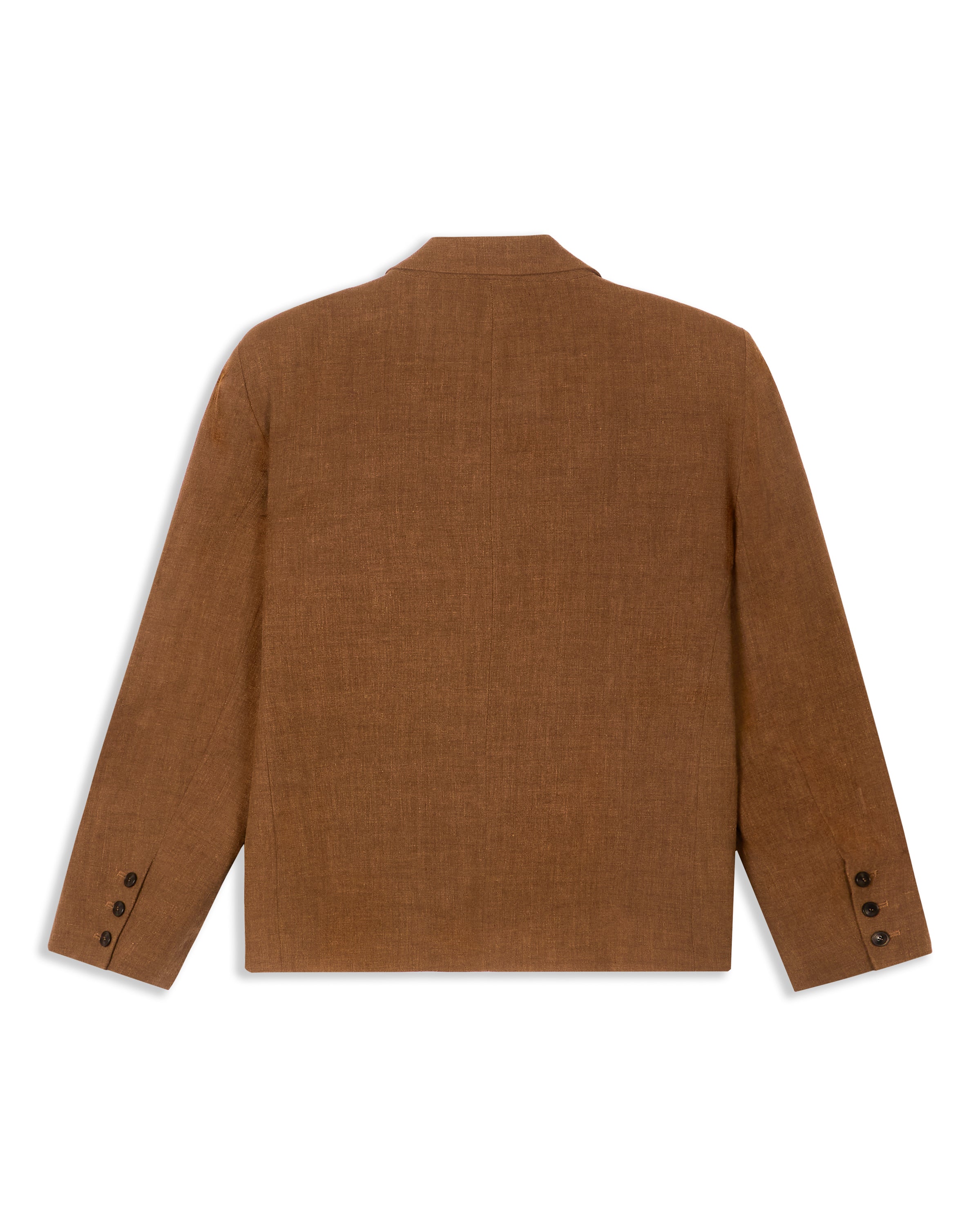 Maeve Linen Wool Blazer  - Cinnamon