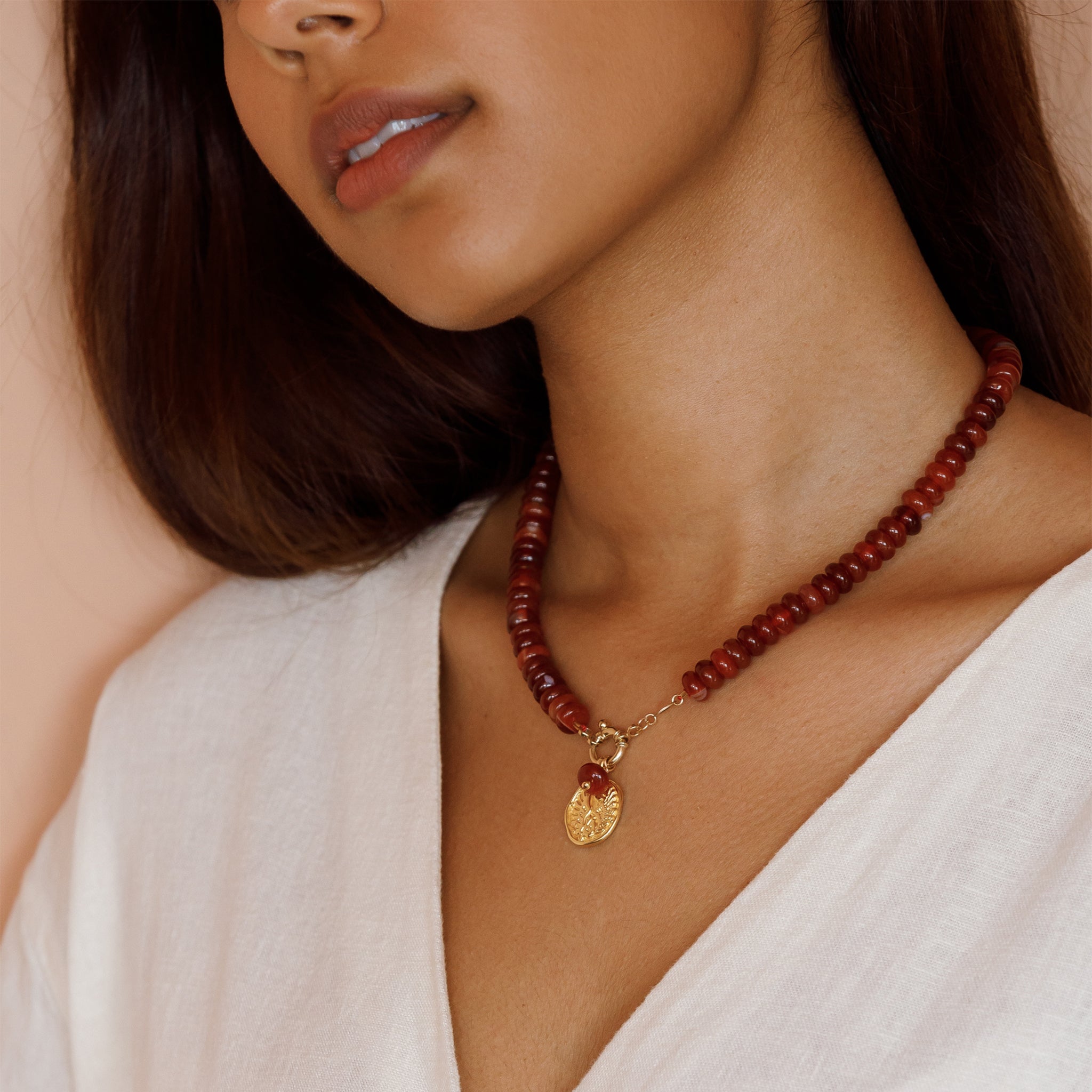 Libra Zodiac Coin Pendant Necklace
