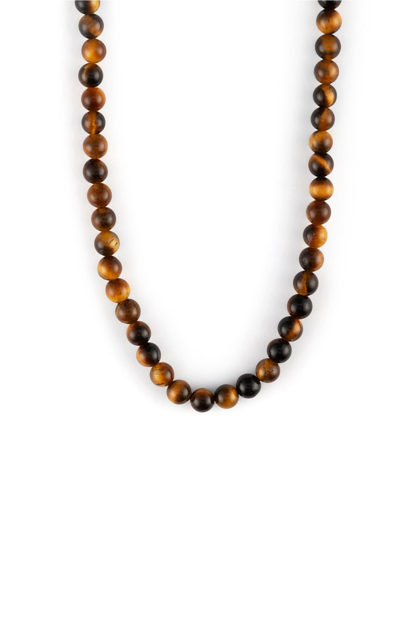 Tiger’s Eye Āina Beaded Necklace