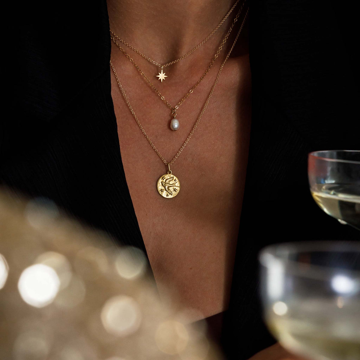 Pearl Pendant Necklace