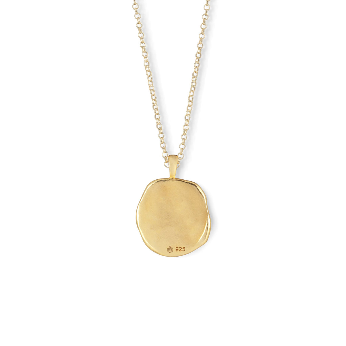 Virgo Zodiac Coin Pendant Necklace