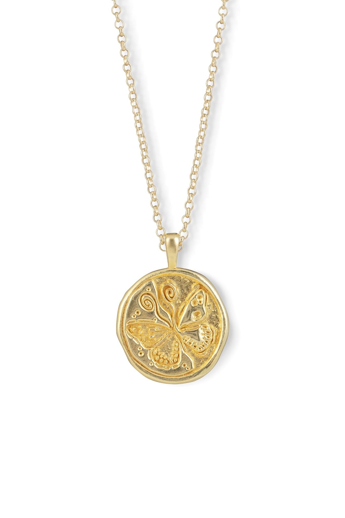 Gemini Zodiac Coin Pendant Necklace