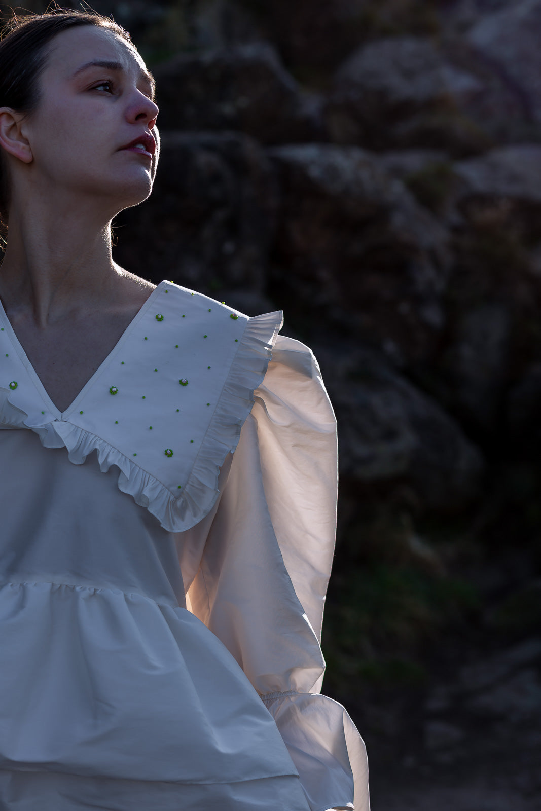 embroidered top
